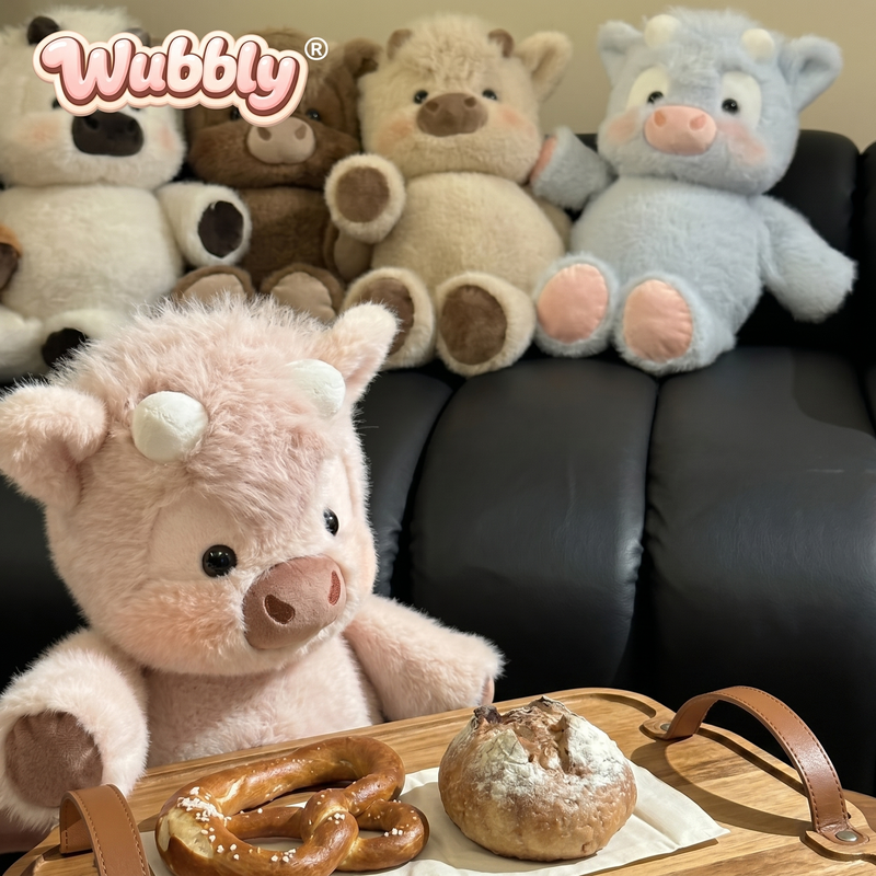 Wubbly® Running Animal Plushie